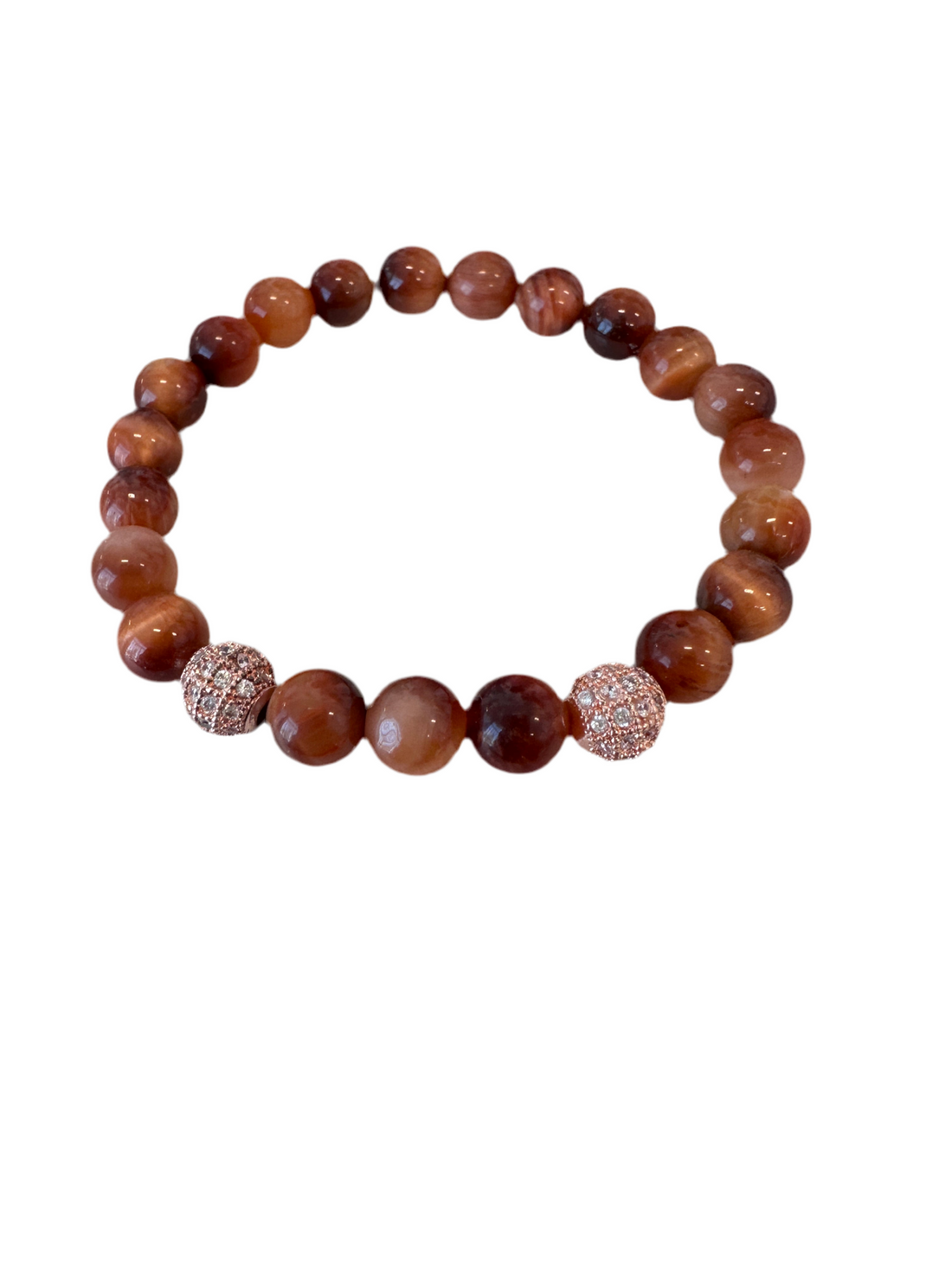 Tigers Eye bead bracelets