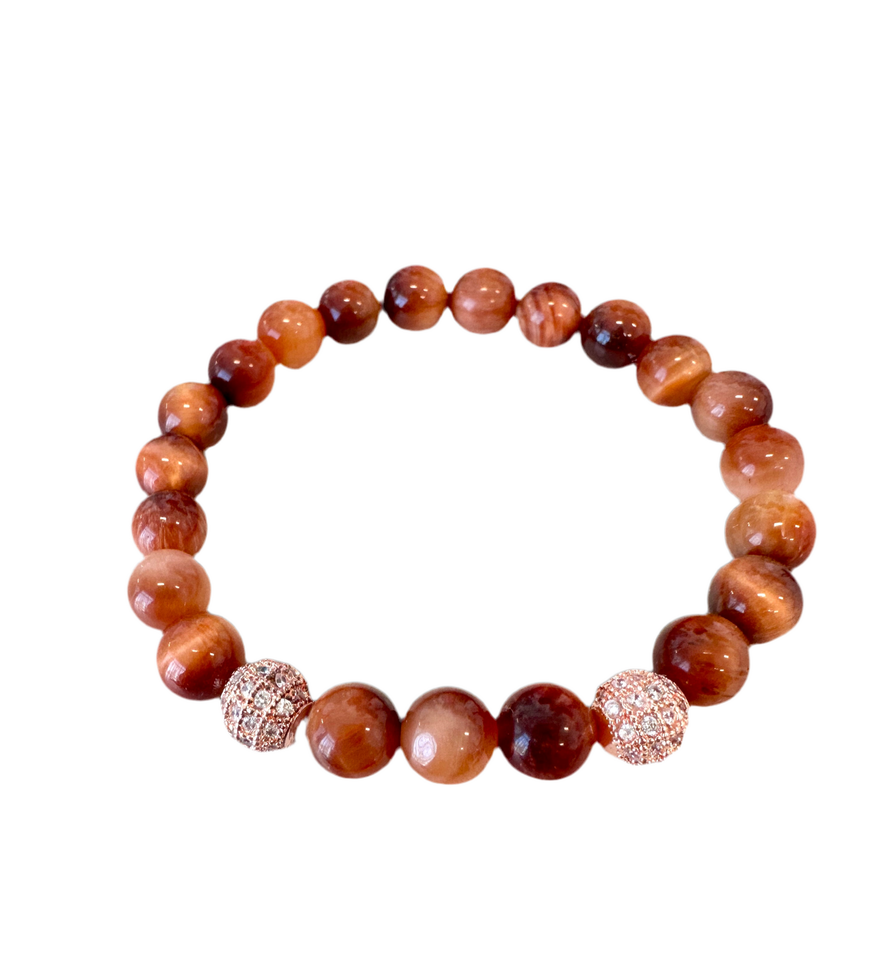 Tigers Eye bead bracelets