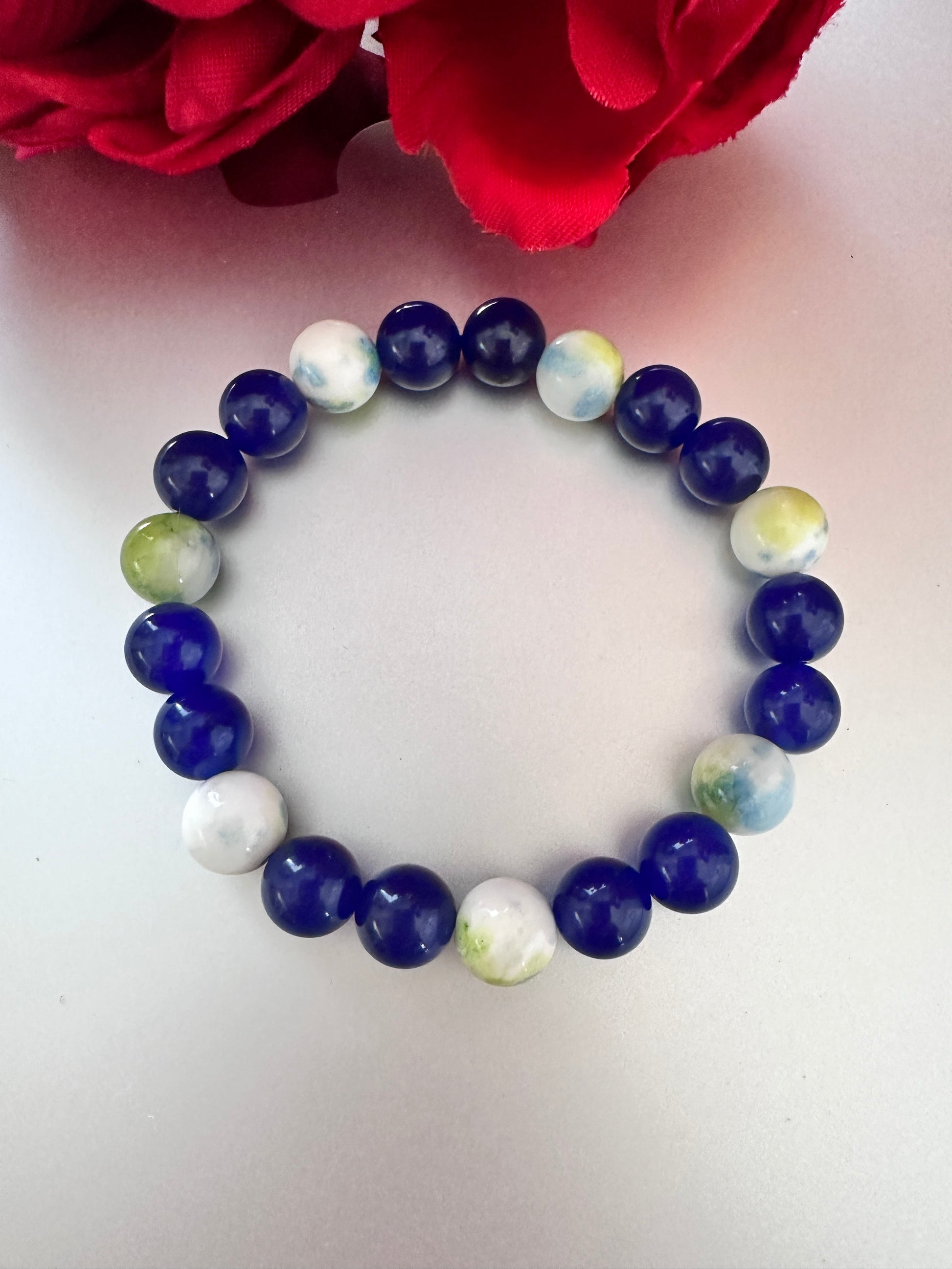 Blue Chalcedony Bracelet. - Creations by Rosa