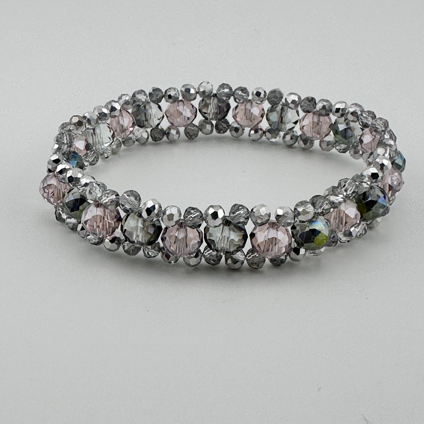 Three tier layer bracelet