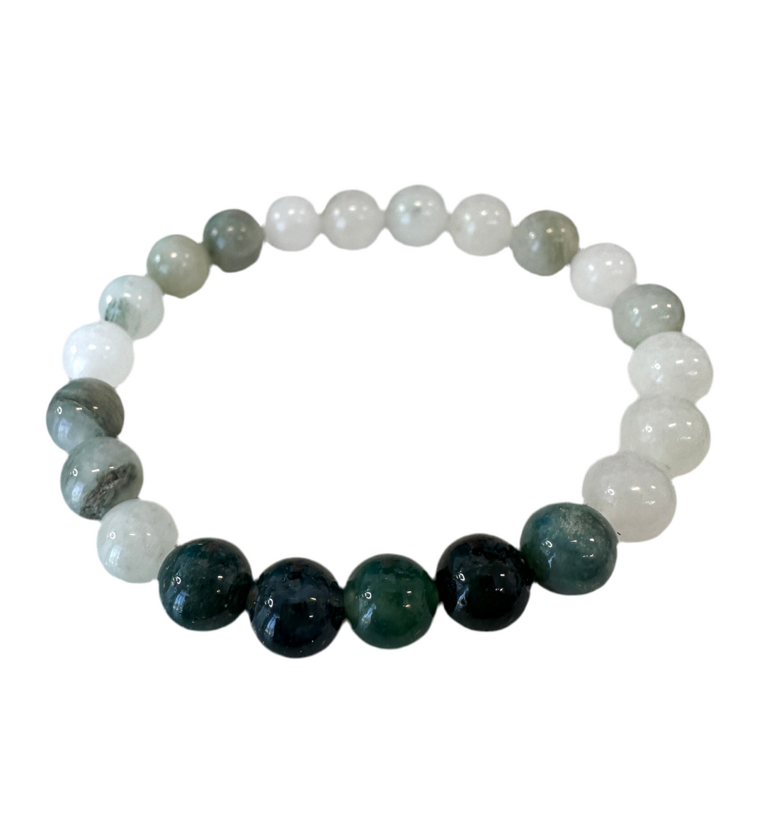 This 8 MM handmade beaded bracelet has been crafted using high-grade materials for a long-lasting wear. It is suitable for daily wear and can also be worn for special occasions.