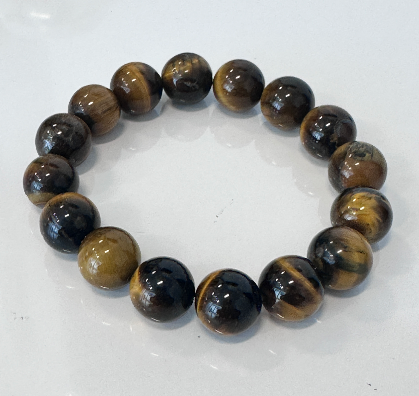 Tigers Eye Beaded Bracelet