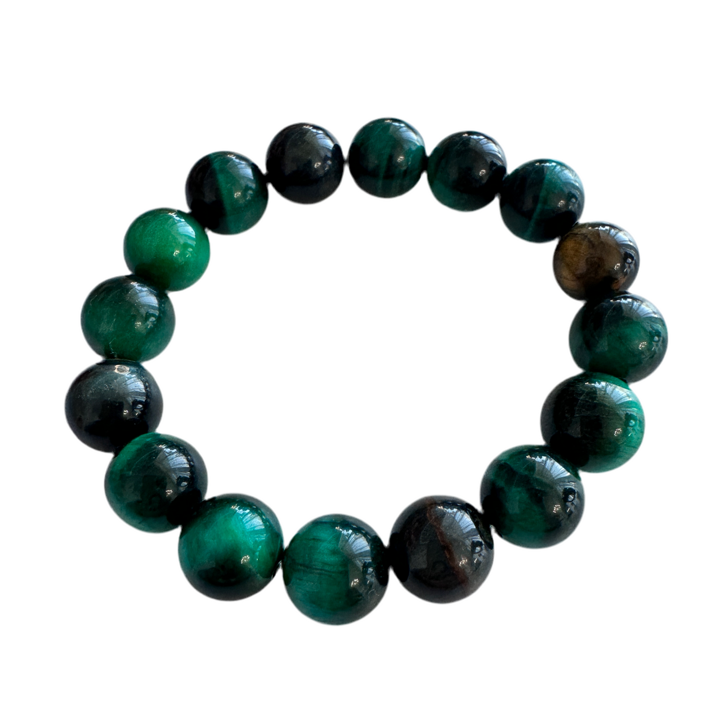 Green Tigers Eye Bracelet