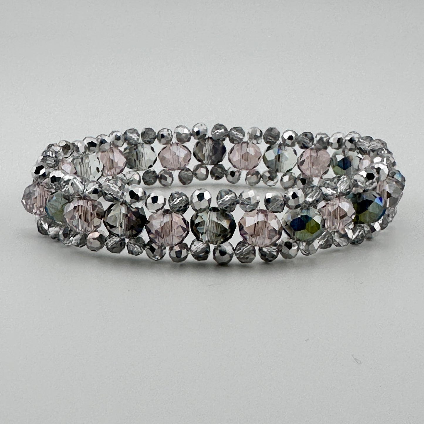 Three tier layer bracelet