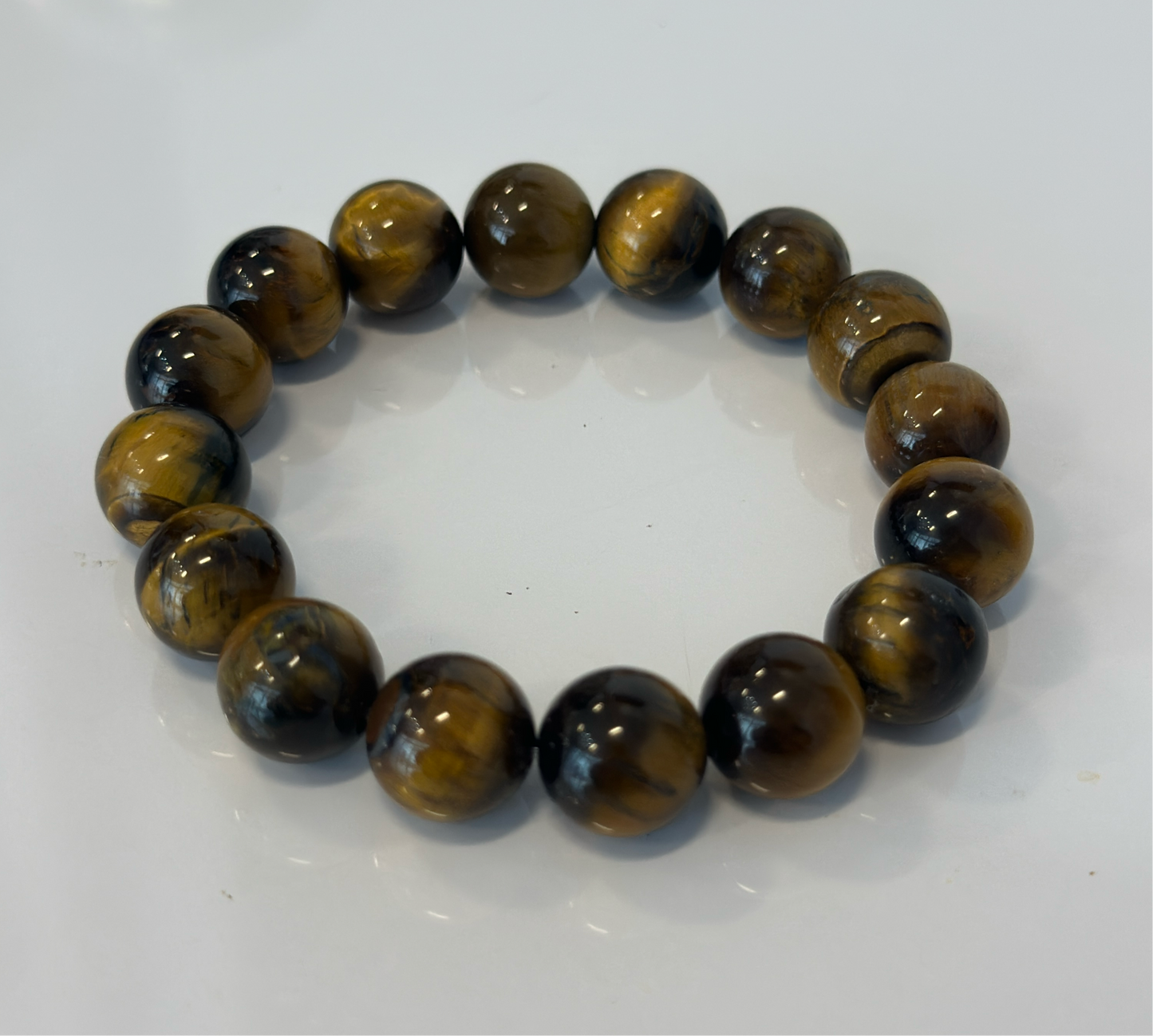 Tigers Eye Beaded Bracelet