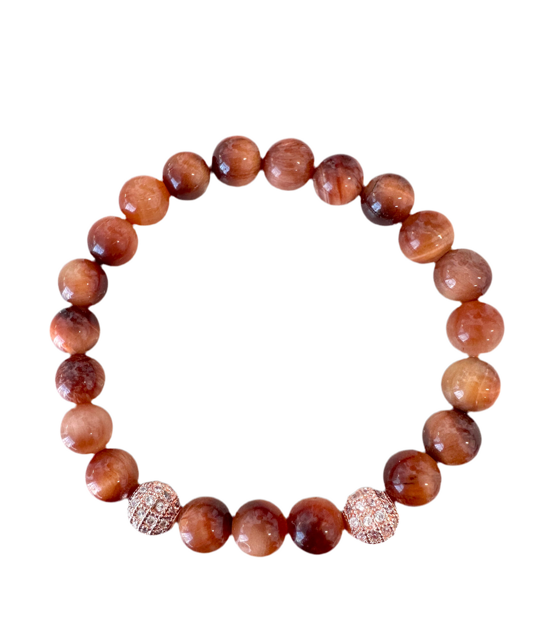 Tigers Eye bead bracelets