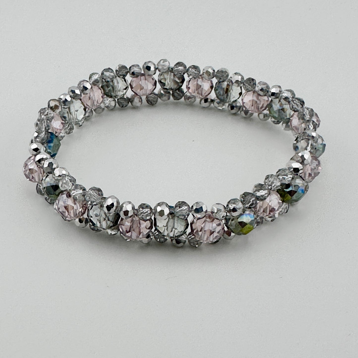 Three tier layer bracelet