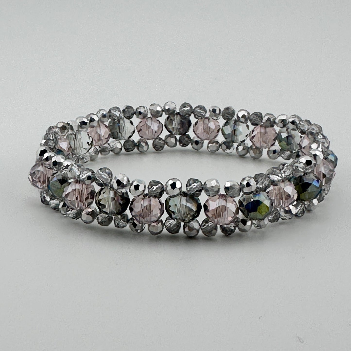 Three tier layer bracelet