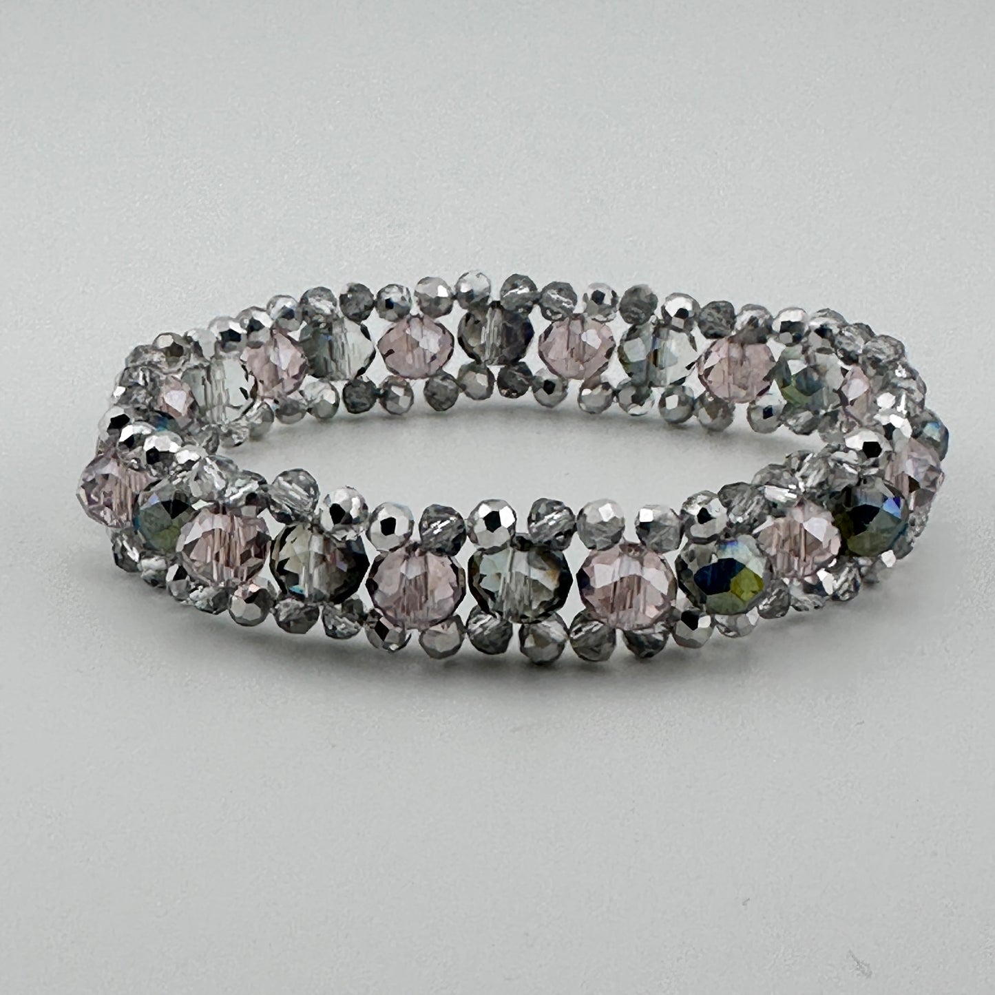 Three tier layer bracelet