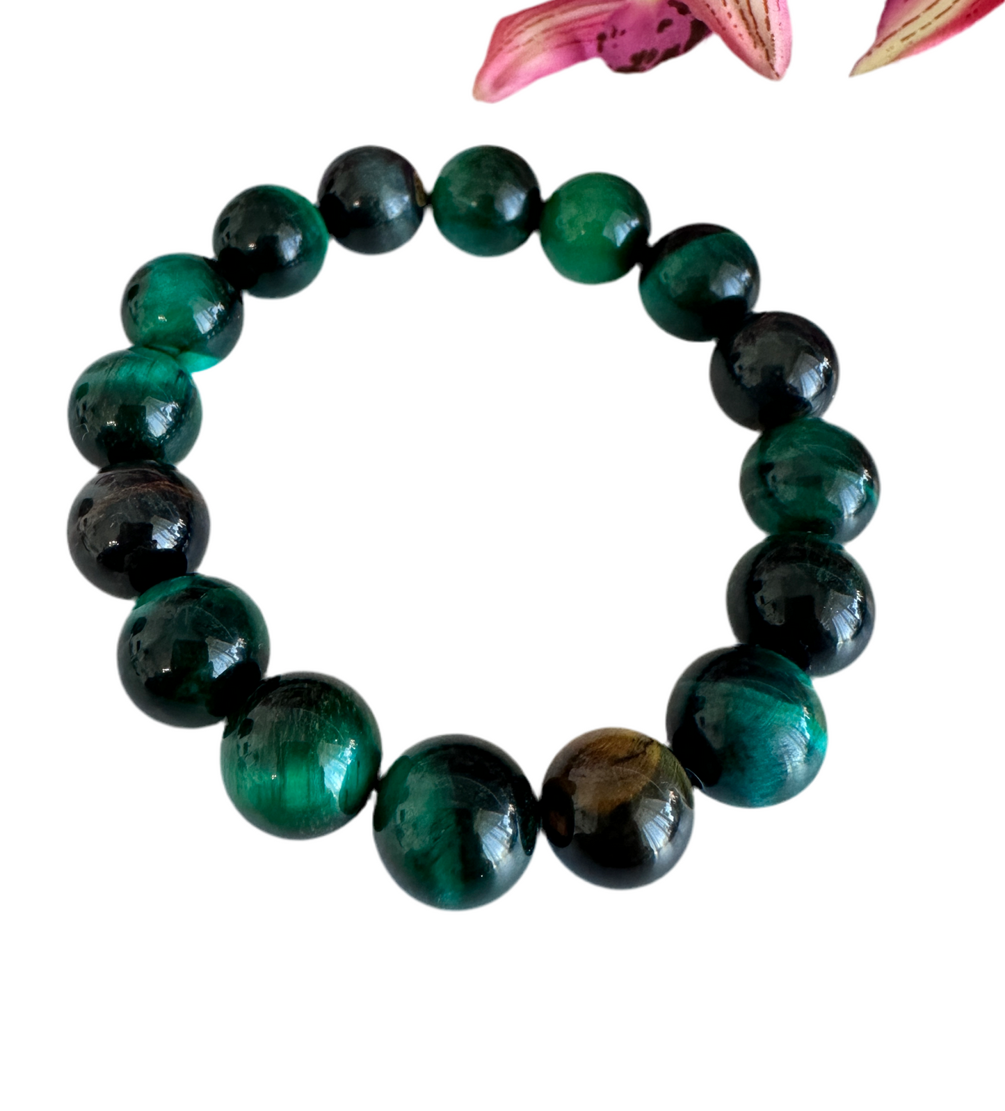 Green Tigers Eye Bracelet