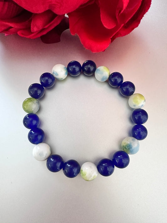 Blue Chalcedony Bracelet. - Creations by Rosa