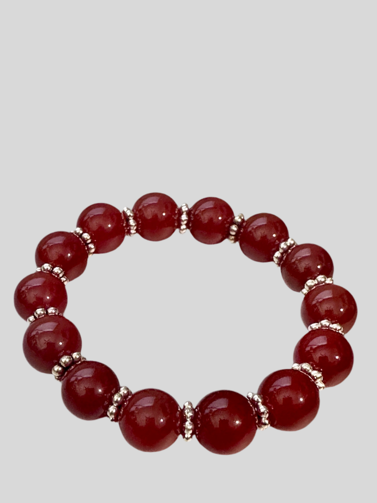 Red Onyx Agate Bracelet