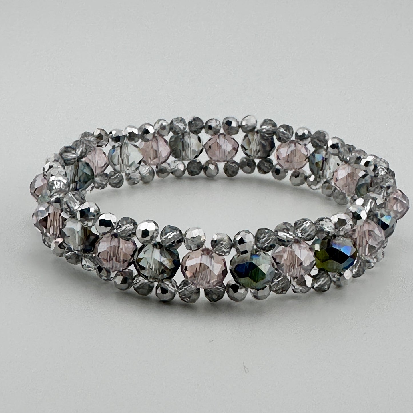 Three tier layer bracelet