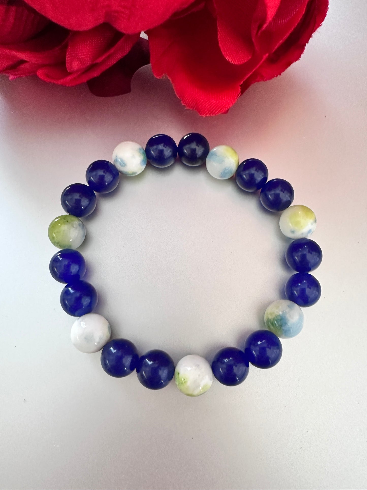 Blue Chalcedony Bracelet. - Creations by Rosa