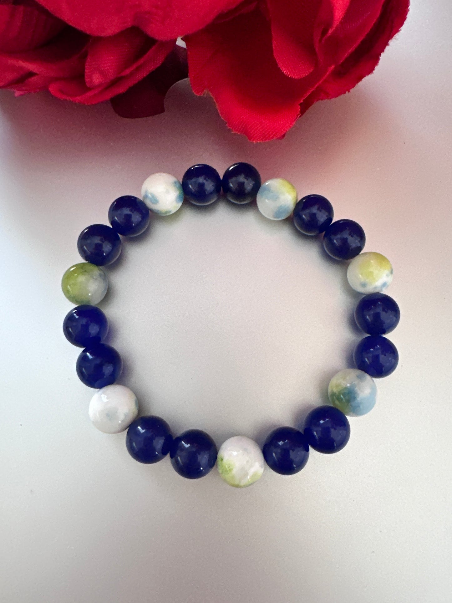 Blue Chalcedony Bracelet. - Creations by Rosa