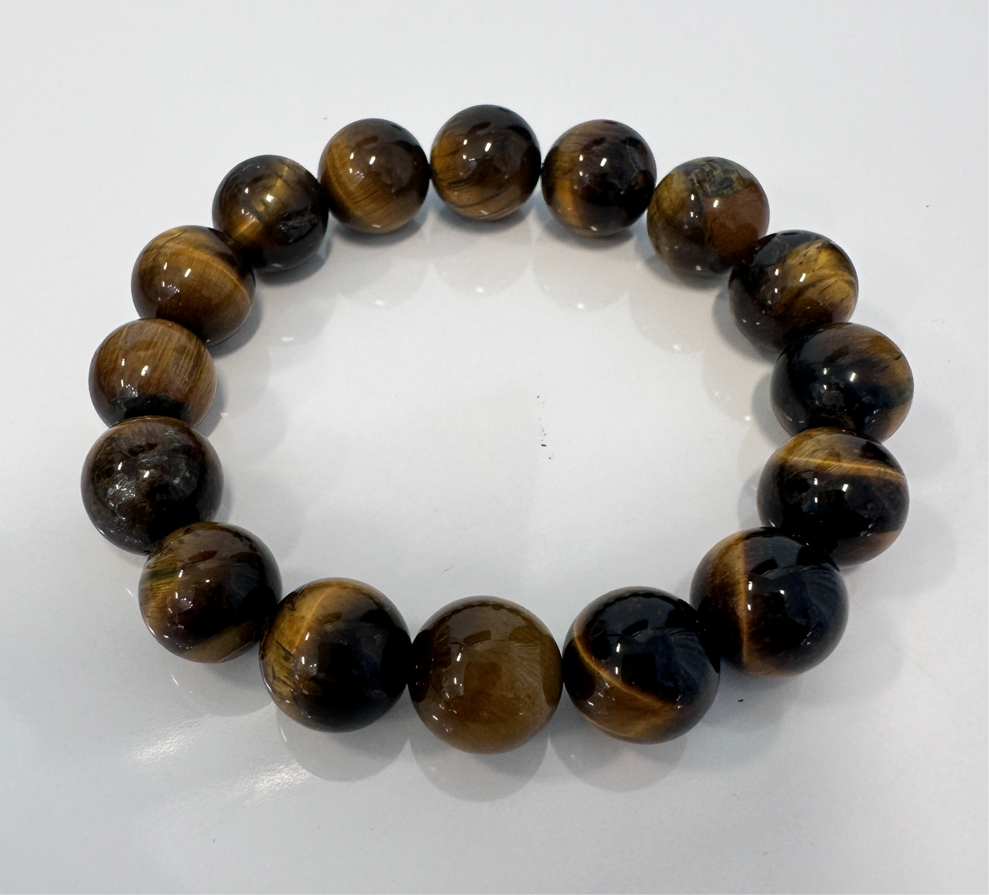 Tigers Eye Beaded Bracelet