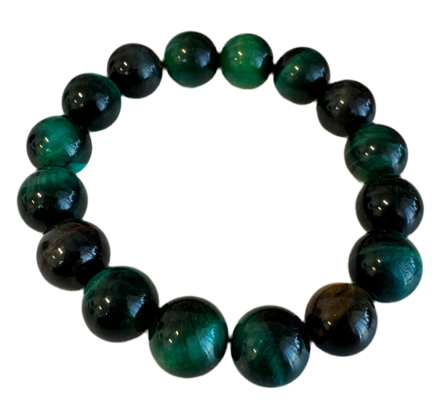 Green Tigers Eye Bracelet