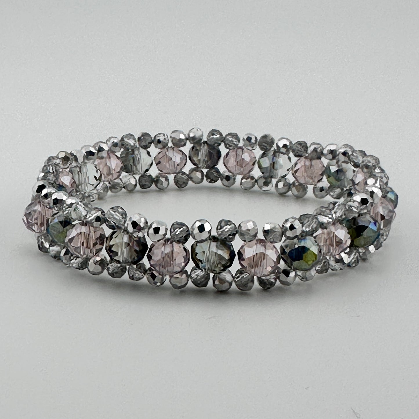 Three tier layer bracelet