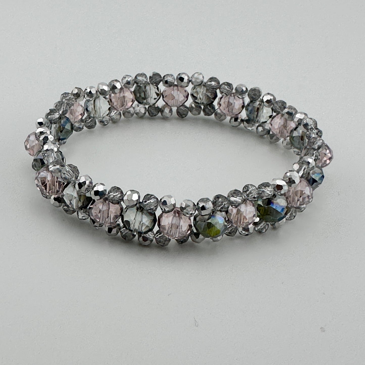 Three tier layer bracelet